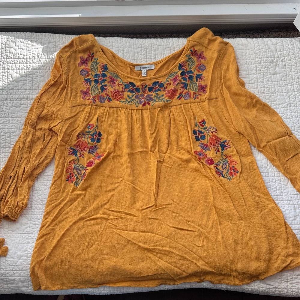 Embroidered